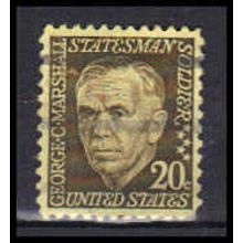 Used 1289 20c George Marshall Fine KA6128