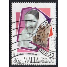 Malta 2007 Anniversaries & Personalities - Carolina Cauchi 86c / €2.00 Used