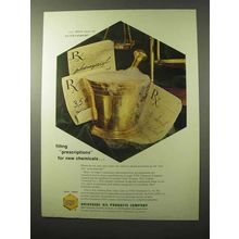 1964 Universal Oil Products Company Ad - Prescriptions