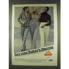 1977 Du Pont Dacron Ad - Halpern & Christenfeld