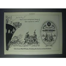 1977 Glen Grant Scotch Ad