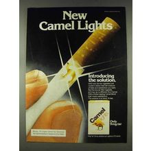 1978 Camel Lights Cigarettes Ad