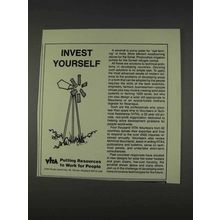 1982 Volunteers in Technical Assistance Ad - Invest Yourself