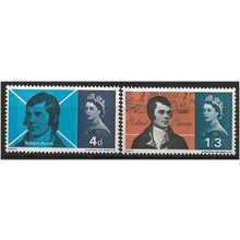 1966 Burns Phosphor Set SG685p-686p Unmounted Mint