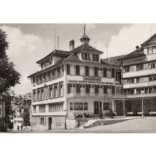 Hotel Krone Gais 1960 Swiss Real Photo Postcard
