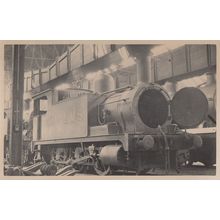 LMS 2F Class 0-6-0T No 27512 Vintage Real Photo Train Postcard