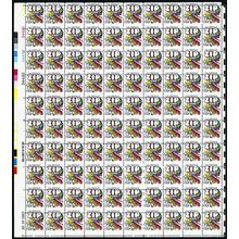 1511, MNH 10¢ Misperforated Freak Error Sheet of 100 Stamps - Stuart Katz