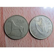 Ireland 1996 20p Coin