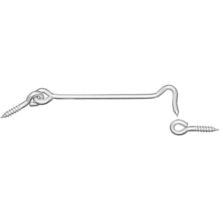 Hook & Eyes Znc Plt 6