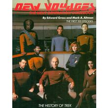 NEW VOYAGES: THE NEXT GENERATION GUIDEBOOK 1991 STAR TREK 1st Ed softcover