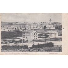 ED 184 DEVONPORT - ROYAL NAVAL BARRACKS . PRINTED POSTCARD