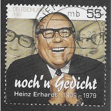 GER 2009 55c 'HEINZ ERHARDT' FINE USED (EBID 57-105)