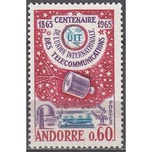 Andorre Français 1965 Michel 193 Neuf ** Cote (2008) 7.50 € 100 Ans U.I.T.