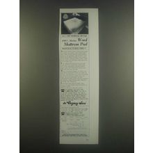 1985 The Company Store Merino Wool Mattress Pad Ad