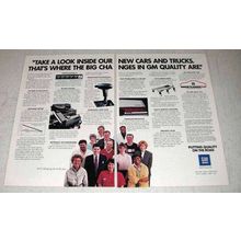 1990 General Motors Ad - Big Changes in Quality