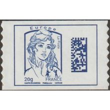 Mi 6258 a 20 g. Europe deep lilac-ultramarine Defin.: 'Marianne de la Jeunesse.'