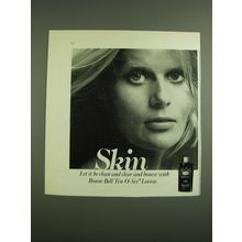 1971 Bonne Bell Ten-O-Six Lotion Ad - Skin let it be clean and clear and honest