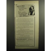 1952 Save the Children Federation Ad - Report on Marie