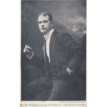 Alf Wiliams in The Walls Of Jericho Jack Frobisher Antique Hand Signed Postcard