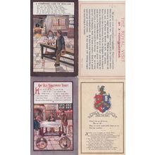 A Yorkshire Lass Tiv Her Lad Leeds Maid Tak Lad Hod An Sup 4x Old Postcard s