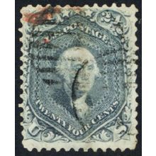 70b, Used 24¢ F/VF Steel Blue Shade CV $865.00 * Stuart Katz