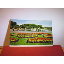 STANLEY PARK , BLACKPOOL, LANCASHIRE used vintage postcard by Bamforth 1972 pm =