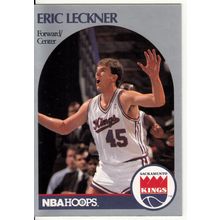 1990-91 Hoops Eric Leckner basketball card #429 - Kings