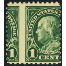 552, Large Misperfed Major Error Mint LH Ben Franklin - Stuart Katz