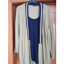 Just Elegance two in one top cardigan size 18
