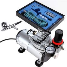 TIMBERTECH Airbrush Kit with Compressor, Multi-Purpose Airbrush Compressor Set,