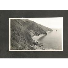 Postcard Cornwall Downderry Shag Rock
