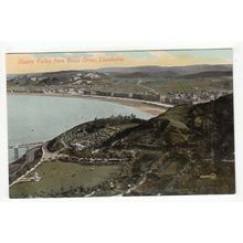 Happy Valley from Great Orme Llandudno Postcard Wales 65044