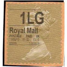 2010 '1LG 'ROYAL MAIL GOLD HORIZON (TYPE I )(THICK FONT)(EBID1722)