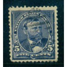 Used 281 5c Ulysses S. Grant Fine M05073