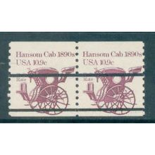 1904a 10.9c Hansom Cab Fine MNH Dry Gum Pair PreCnx G0833