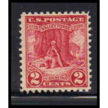 645 2c Valley Forge Fine MNH O1014
