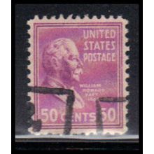 Used 831 50c Howard Taft Fine KA8448