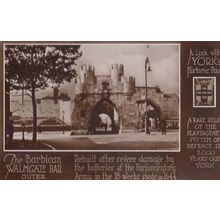 Yorkshire Military Seige Parliament Army Walmgate Bar Real Photo Postcard