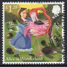 GB 2015 Alice in Wonderland - The Game of Croquet £1.28 Used