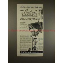 1961 Linhof Color 4x5 Monorail View Camera Ad, Location