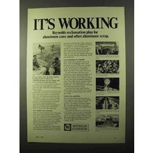 1971 Reynolds Aluminum Ad - It's Working!