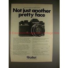 1971 Rollei Rolleiflex SL35 Camera Ad - Pretty Face!!