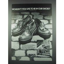 1973 Bass Shoes Ad - You Like to be In Our Shoes?