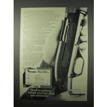 1975 Ithaca Gun Model 51 Shotgun Ad - In Writing