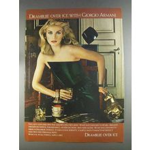 1980 Drambuie Liqueur Ad - With Giorgio Armani