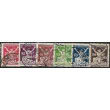 1920/1922 6 different values - fine used (o)