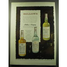 1949 Bellows Advertisement - Partner's Choice Whisky, Fine Club Gin, Scotch