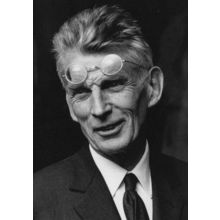 Samuel Beckett Molloy Murphy Book Author Stunning Portrait Postcard