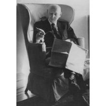 Isaac Bashevis Singer The Manor Book Author Stunning Portrait Postcard