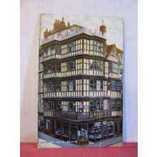 THE OLD DUTCH HOUSE, BRISTOL used antique postcard by Hartmann 1906 pm =